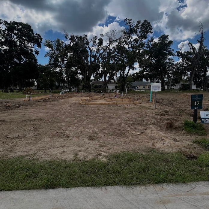 Lot 17 — construction progress, October 1, 2026 — 4528 NW 35th Place Rd