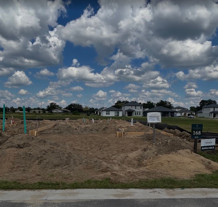 Lot 168 — construction progress, October 1, 2026 — 4537 NW 35th Place Rd