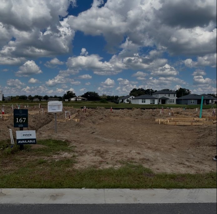 Lot 167 — construction progress, October 1, 2026 — 4543 NW 35th Place Rd